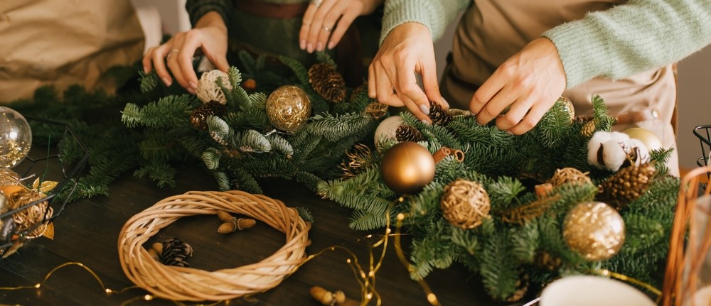 DIY Christmas wreath